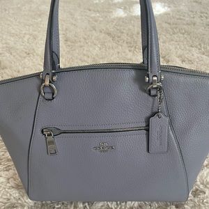 EUC Coach Prairie Satchel in baby blue